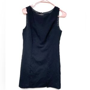 High neck shift dress